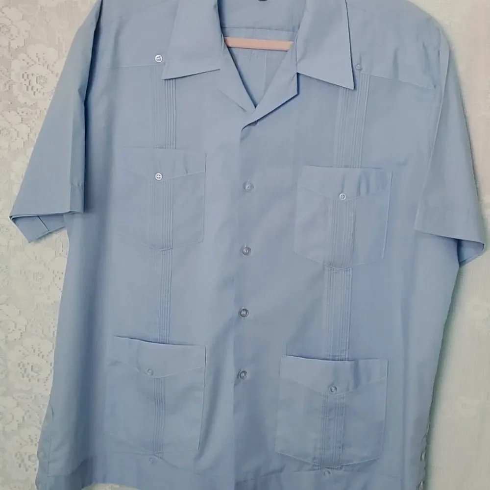 - BARON Gvinta Y2K mens stitched shirt, size XL 2 pockets Beautiful shade…